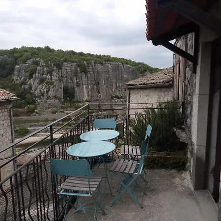 Maison Pierre Et Voute Au Coeur Du Village Balazuc
