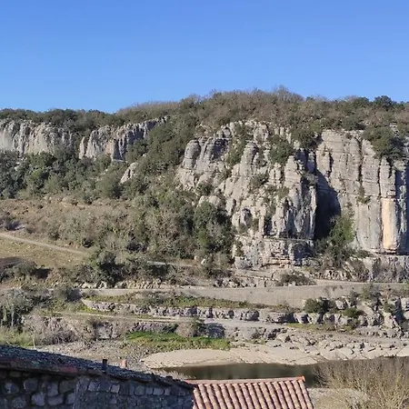 Maison Pierre Et Voute Au Coeur Du Village Balazuc